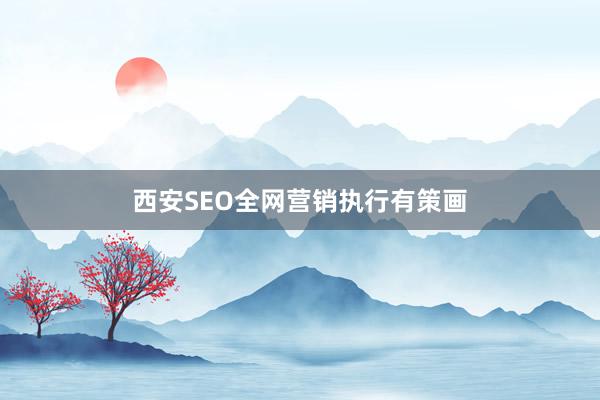 西安SEO全网营销执行有策画